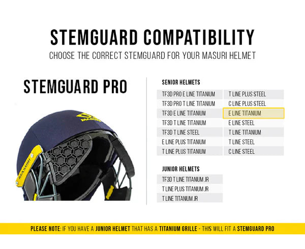 Masuri E-Line Titanium Senior Cricket Helmet