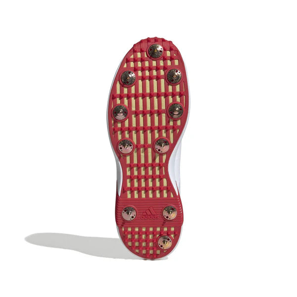Adidas AdiPower Vector Mid Gold Cricket Shoes (2025)