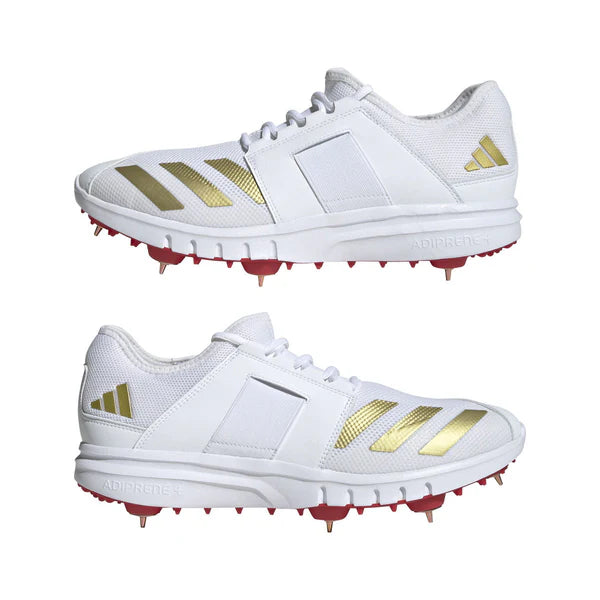 Adidas Howzat Spike Gold Cricket Shoes (2025)