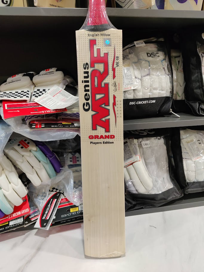 MRF Genius Grand Players Edition Cricket Bat