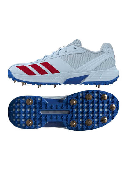 Adidas 22YDS Spike Cricket Shoes Crystal Sky (2026)