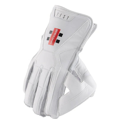 Gray Nicolls Test White Wicket Keeping Gloves (2024)