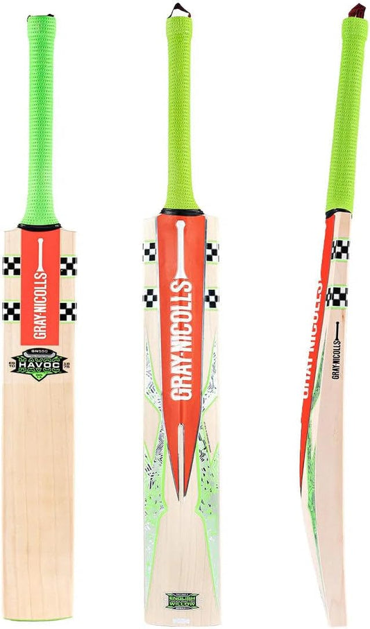Gray-Nicolls Havoc 1.3 GN550 Junior Cricket Bat - 2026