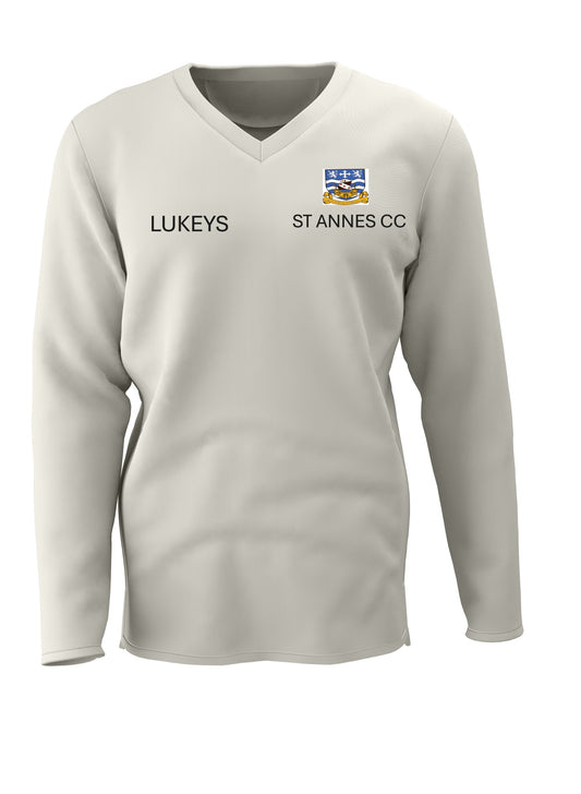 St Annes Cricket Club & Lukeys - Ivory Jumper