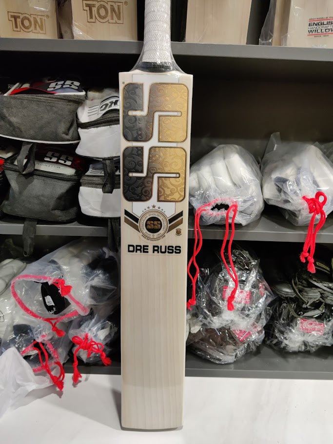 SS Ton DRE RUSS Players English Willow Cricket Bat