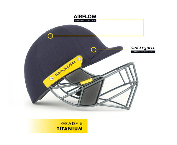 Masuri T-Line Titanium Senior Cricket Helmet