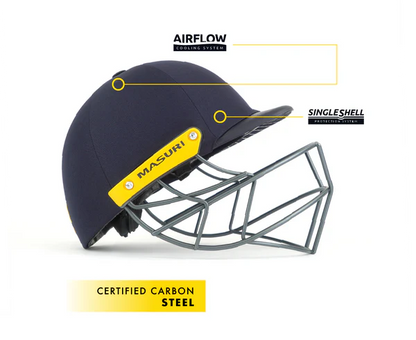 Masuri T-Line Steel Senior Cricket Helmet