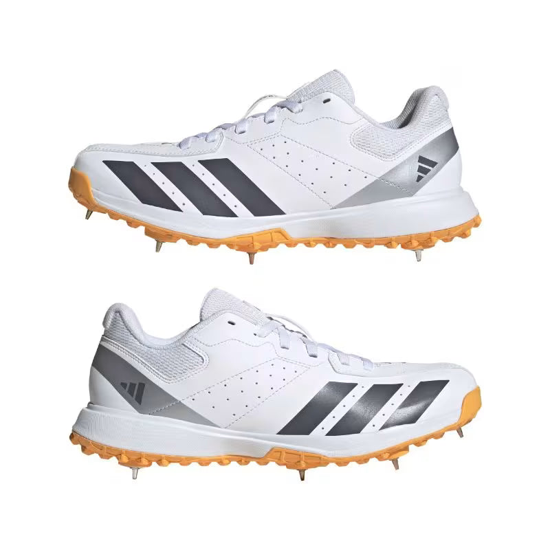 Adidas Howzat Spike Cricket Shoes (White)(2026)
