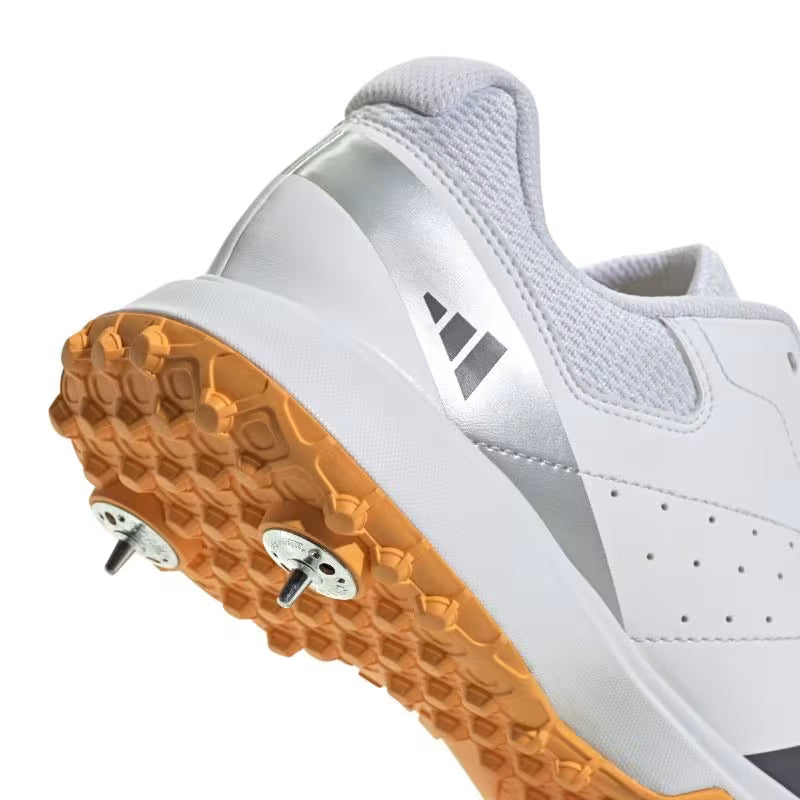Adidas Howzat Spike Cricket Shoes (White)(2026)